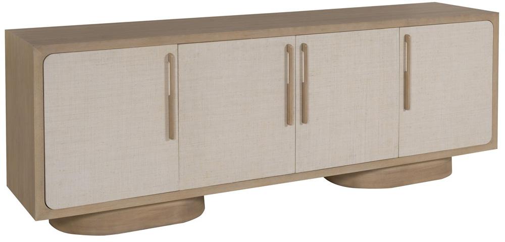 Vanguard Furniture - Reveal Buffet - Navajo Case/Snowdrift Raffia - P592B-IO veiw 1
