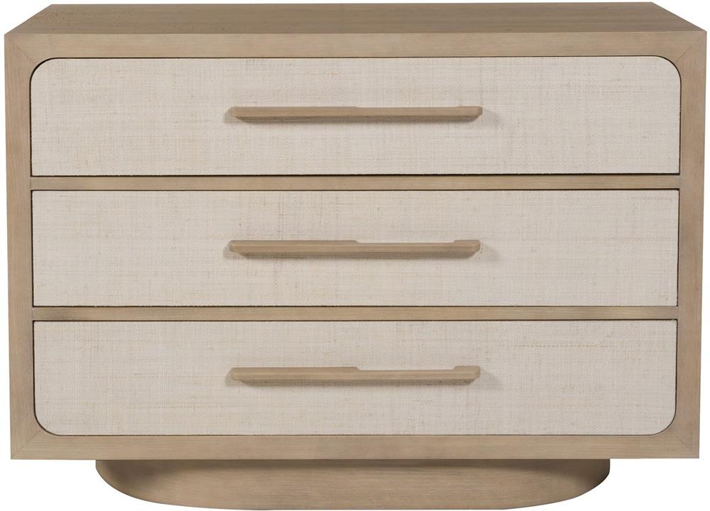 Vanguard Furniture - Reveal Drawer Chest - Navajo Case/Snowdrift Raffia - P592H-IO veiw 1