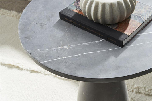 Vanguard Furniture - Rockford End Table - Pietra Grey - P104E veiw 2