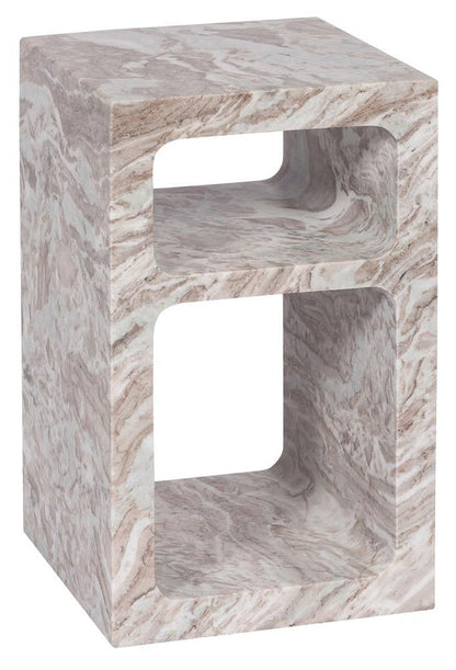 Vanguard Furniture - Rome Spot Table - Toronto Stone - 9018EE veiw 1