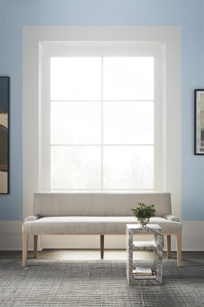 Vanguard Furniture - Rome Spot Table - Toronto Stone - 9018EE veiw 5