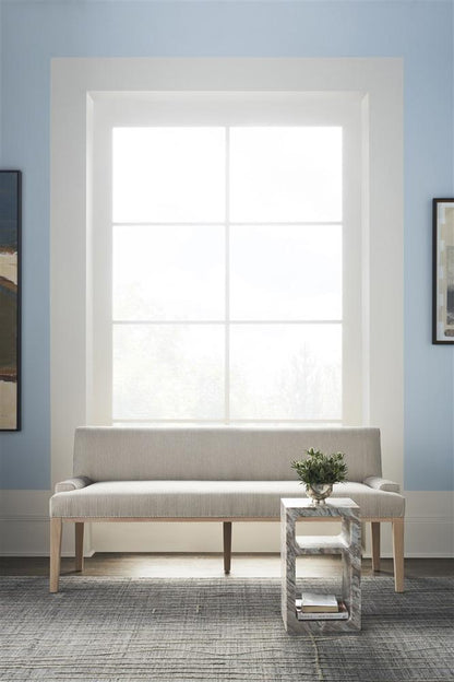 Vanguard Furniture - Rome Spot Table - Toronto Stone - 9018EE veiw 5