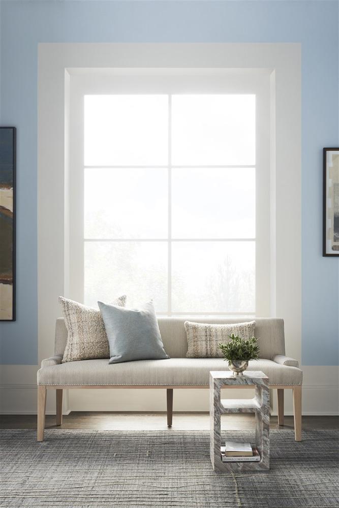 Vanguard Furniture - Rome Spot Table - Toronto Stone - 9018EE veiw 6
