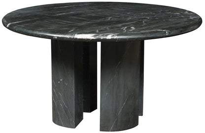 Vanguard Furniture - Sae Chat Table - Black Marquesa Marble - P772CT veiw 1
