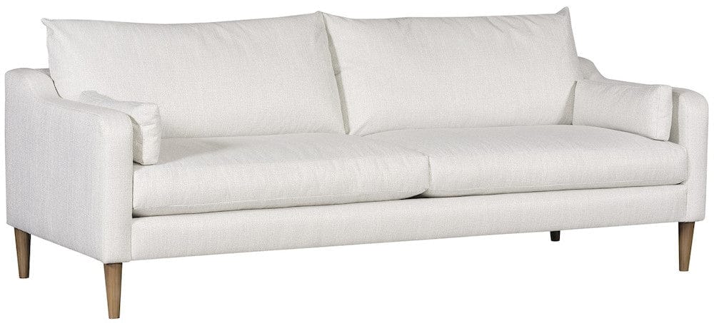 Vanguard Furniture - Thea - Stocked Sofa - Callaloo Cotton Fabric with Flaxen Stone Finish Tapered Leg - T1V150-2S view 2