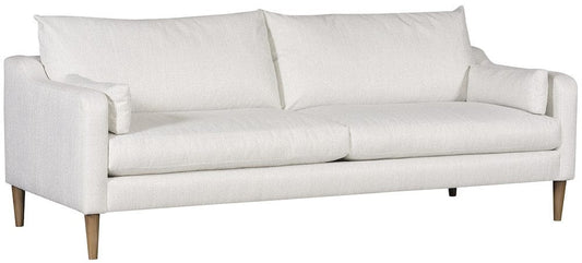 Vanguard Furniture - Thea - Stocked Sofa - Callaloo Cotton Fabric with Flaxen Stone Finish Tapered Leg - T1V150-2S view 2
