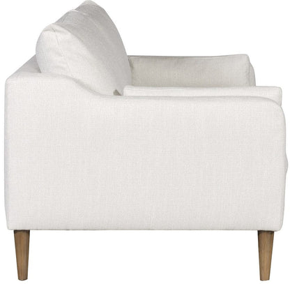 Vanguard Furniture - Thea - Stocked Sofa - Callaloo Cotton Fabric with Flaxen Stone Finish Tapered Leg - T1V150-2S view 4