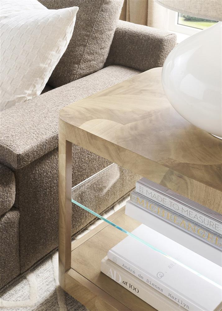 Vanguard Furniture - Verge End Table - Almond - P845L-LD veiw 3