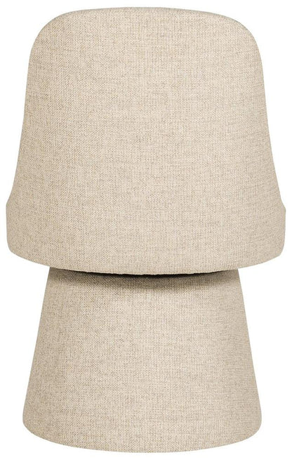 Vanguard Furniture - Wells Stocked Dining Chair - Nathan Sandstone Fabric - TV1197S veiw 4