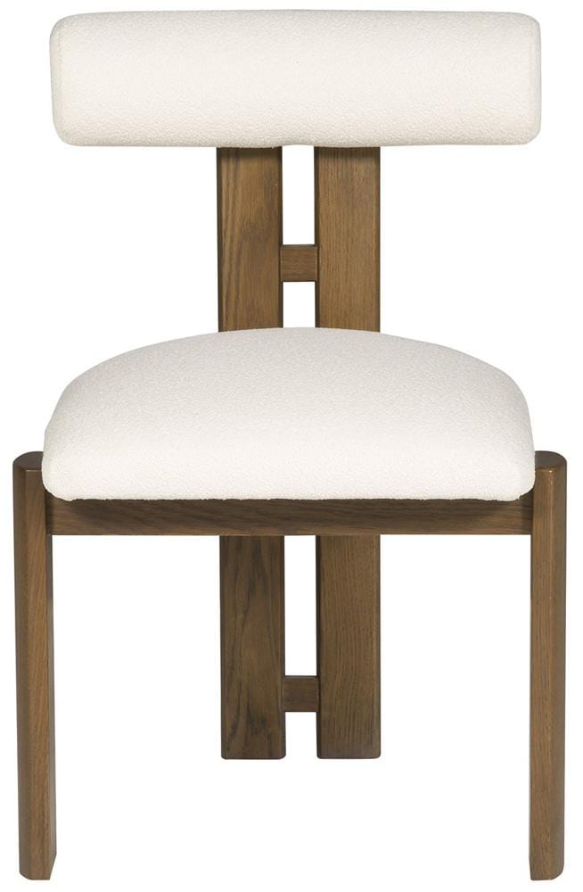 Vanguard Furniture - Wright Stocked Dining Chair - Jackpot Chalk Fabric - TV1183S veiw 2