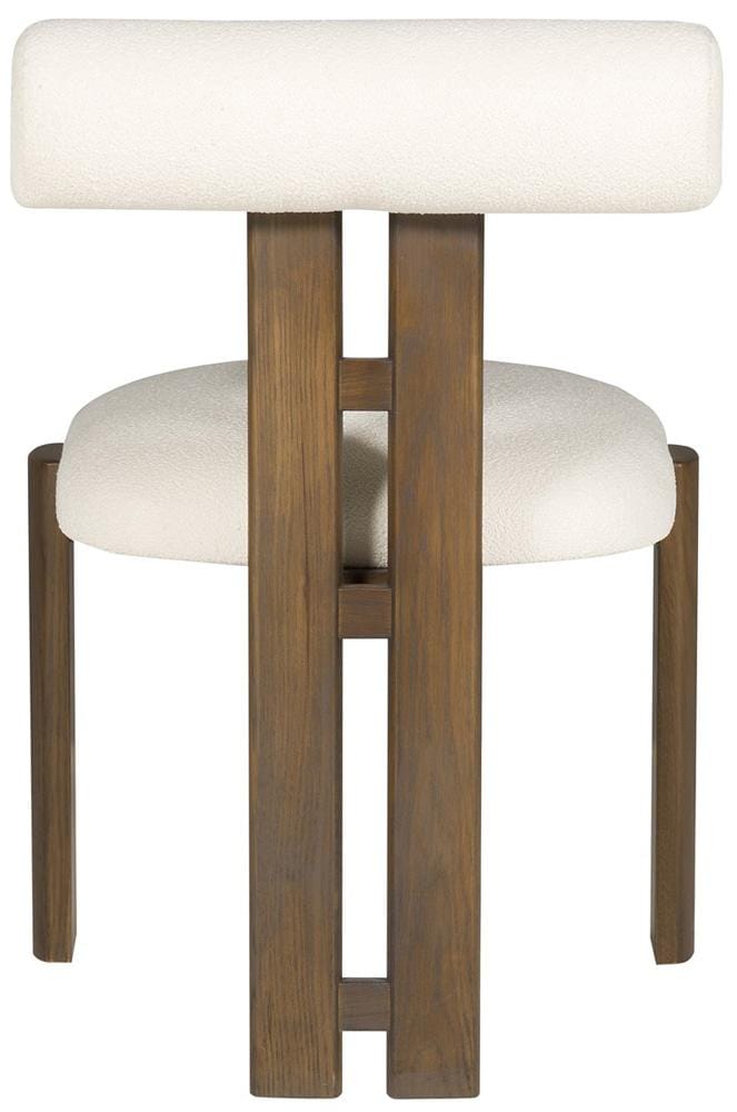 Vanguard Furniture - Wright Stocked Dining Chair - Jackpot Chalk Fabric - TV1183S veiw 4