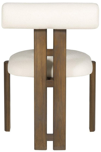 Vanguard Furniture - Wright Stocked Dining Chair - Jackpot Chalk Fabric - TV1183S veiw 4