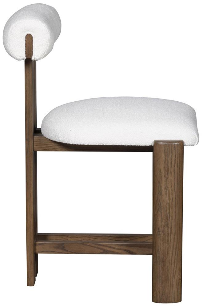 Vanguard Furniture - Wright Stocked Dining Counter Stool - Jackpot Chalk Fabric - TV1183-CS veiw 3