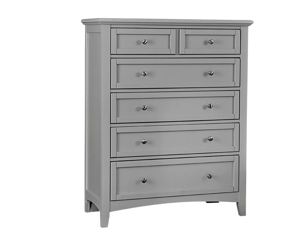 Vaughan Bassett - Bonanza Chest with 5 Drawers in Gray - BB26-115 veiw 1