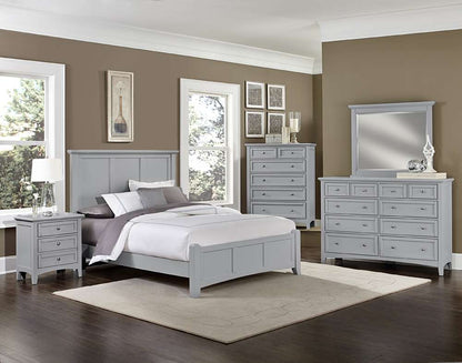 Vaughan Bassett - Bonanza Chest with 5 Drawers in Gray - BB26-115 veiw 2