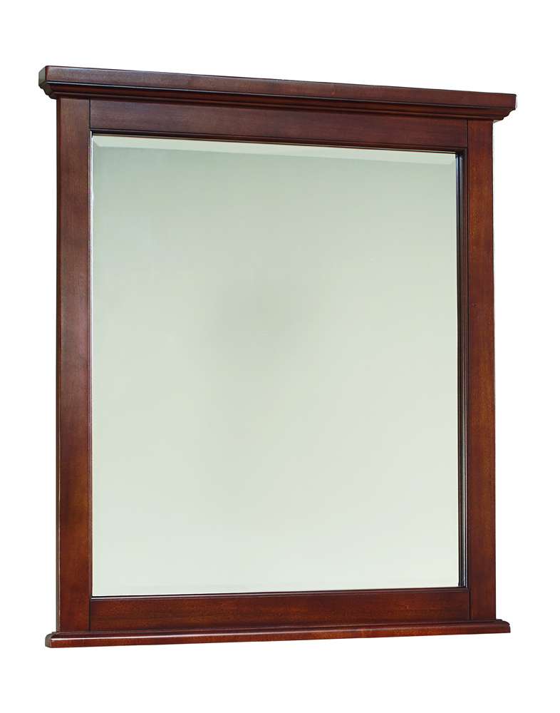 Vaughan Bassett - Bonanza Landscape Mirror in Cherry - BB28-446 veiw 1