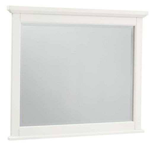 Vaughan Bassett - Bonanza Landscape Mirror in White - BB29-446 veiw 1