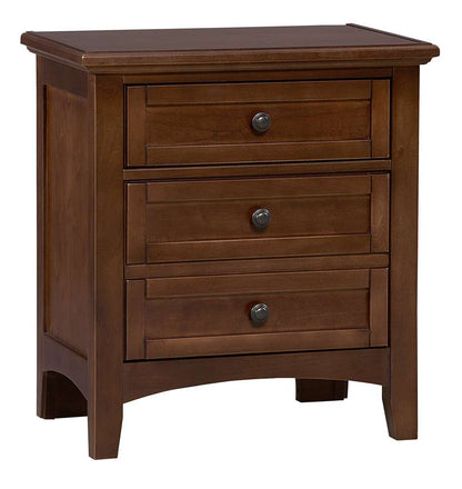 Vaughan Bassett - Bonanza Night Stand with 2 Drawers in Cherry - BB28-226 veiw 1