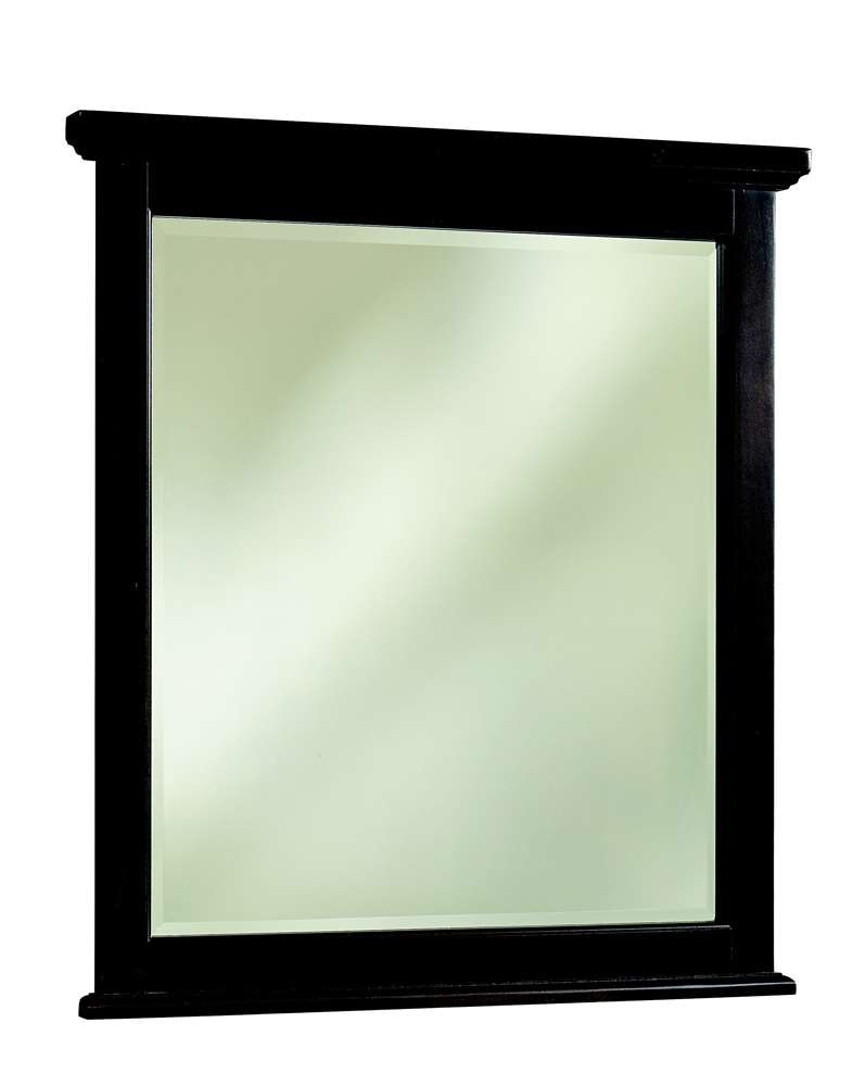 Vaughan Bassett - Bonanza Small Landscape Mirror in Merlot - BB27-442 veiw 1