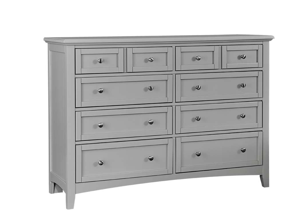 Vaughan Bassett - Bonanza Triple Dresser with 8 Drawers in Gray - BB26-002 veiw 1