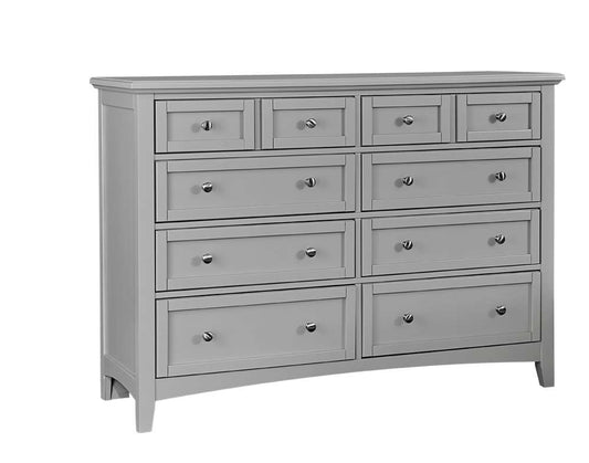 Vaughan Bassett - Bonanza Triple Dresser with 8 Drawers in Gray - BB26-002 veiw 1