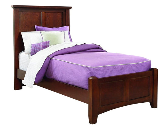 Vaughan Bassett - Bonanza Twin Mansion Bed In Cherry - BB28-833_338_900 veiw 1