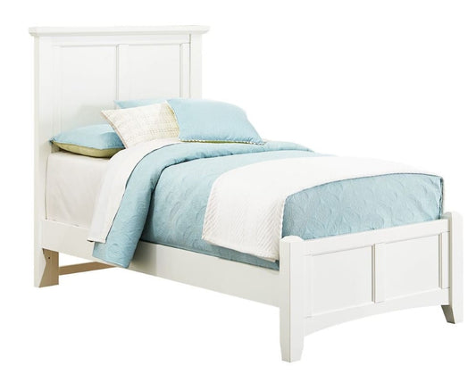 Vaughan Bassett - Bonanza Twin Mansion Bed In White - BB29-833_338_900 veiw 1