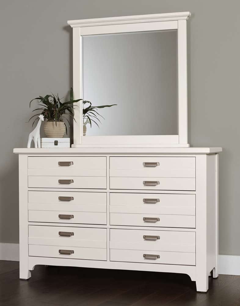 Vaughan Bassett - Bungalow Double Dresser with 6 Drawers in Lattice - 744-001 veiw 3