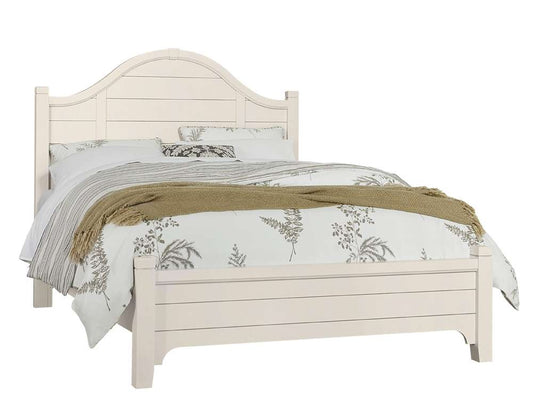 Vaughan Bassett - Bungalow Full Arched Bed in Lattice White - 744-552-255-911 veiw 1