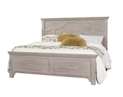 Vaughan Bassett - Bungalow King Mantel Bed in Dover Grey/Folkstone - 741-669-966-922-MS1 veiw 1