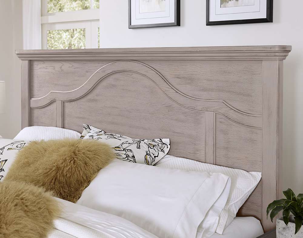 Vaughan Bassett - Bungalow King Mantel Bed in Dover Grey/Folkstone - 741-669-966-922-MS1 veiw 2