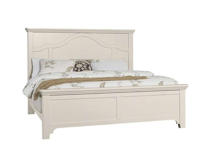 Vaughan Bassett - Bungalow King Mantel Bed in Lattice White - 744-669-966-922-MS1 veiw 1