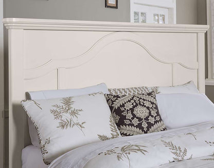Vaughan Bassett - Bungalow King Mantel Bed in Lattice White - 744-669-966-922-MS1 veiw 3