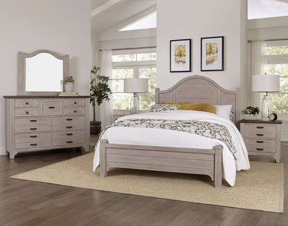 Vaughan Bassett - Bungalow Master Arch Mirror in Dover Grey/Folkstone - 741-448 veiw 2