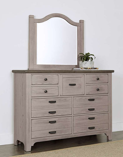 Vaughan Bassett - Bungalow Master Arch Mirror in Dover Grey/Folkstone - 741-448 veiw 3
