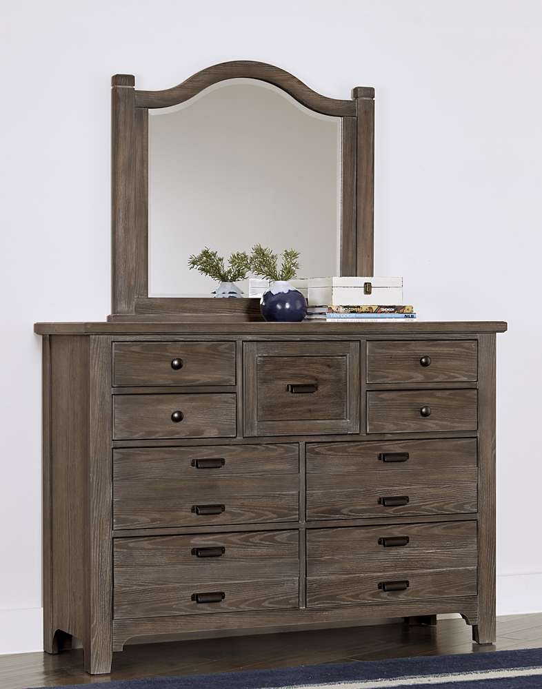 Vaughan Bassett - Bungalow Master Arch Mirror in Folkstone - 740-448 veiw 3