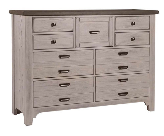 Vaughan Bassett - Bungalow Master Dresser with 9 Drawers in Dover Grey/Folkstone - 741-002 veiw 1
