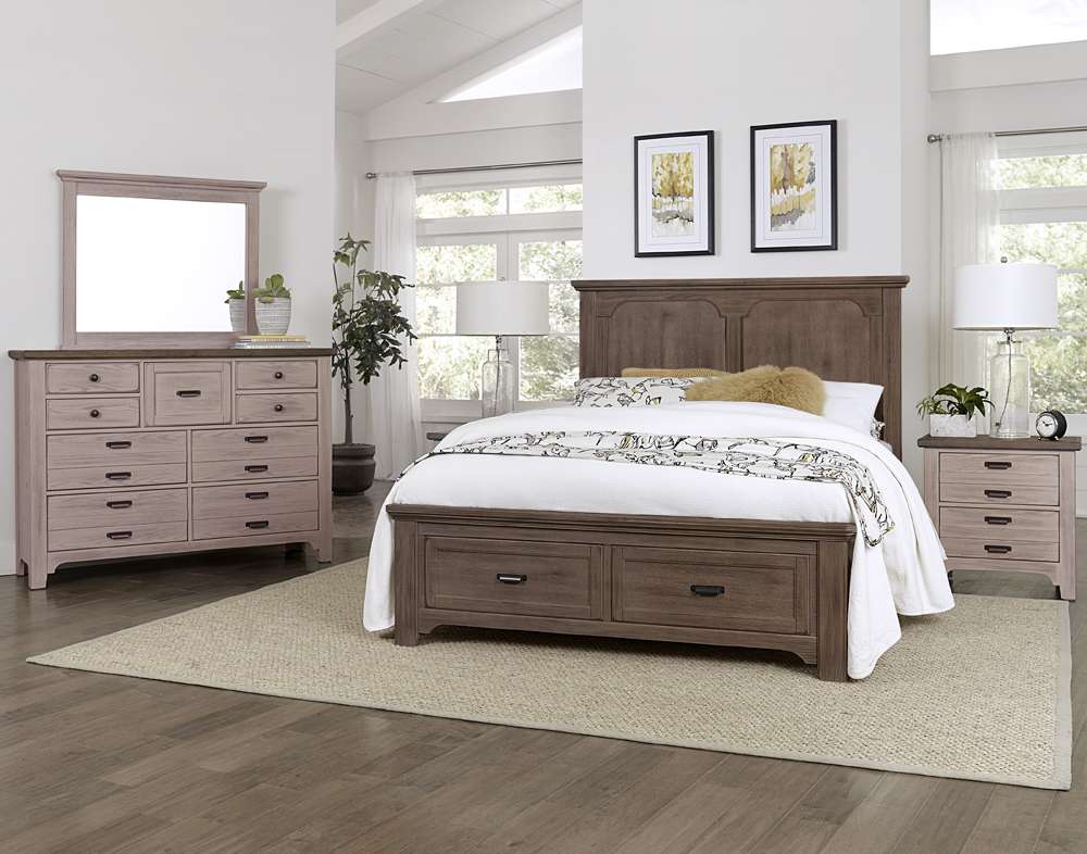 Vaughan Bassett - Bungalow Master Dresser with 9 Drawers in Dover Grey/Folkstone - 741-002 veiw 4