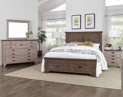 Vaughan Bassett - Bungalow Master Dresser with 9 Drawers in Dover Grey/Folkstone - 741-002 veiw 4