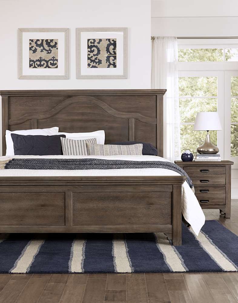 Vaughan Bassett - Bungalow Night Stand with 2 Drawers in Folkstone - 740-227 veiw 3