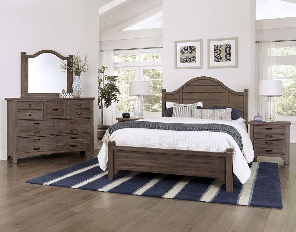 Vaughan Bassett - Bungalow Night Stand with 2 Drawers in Folkstone - 740-227 veiw 4