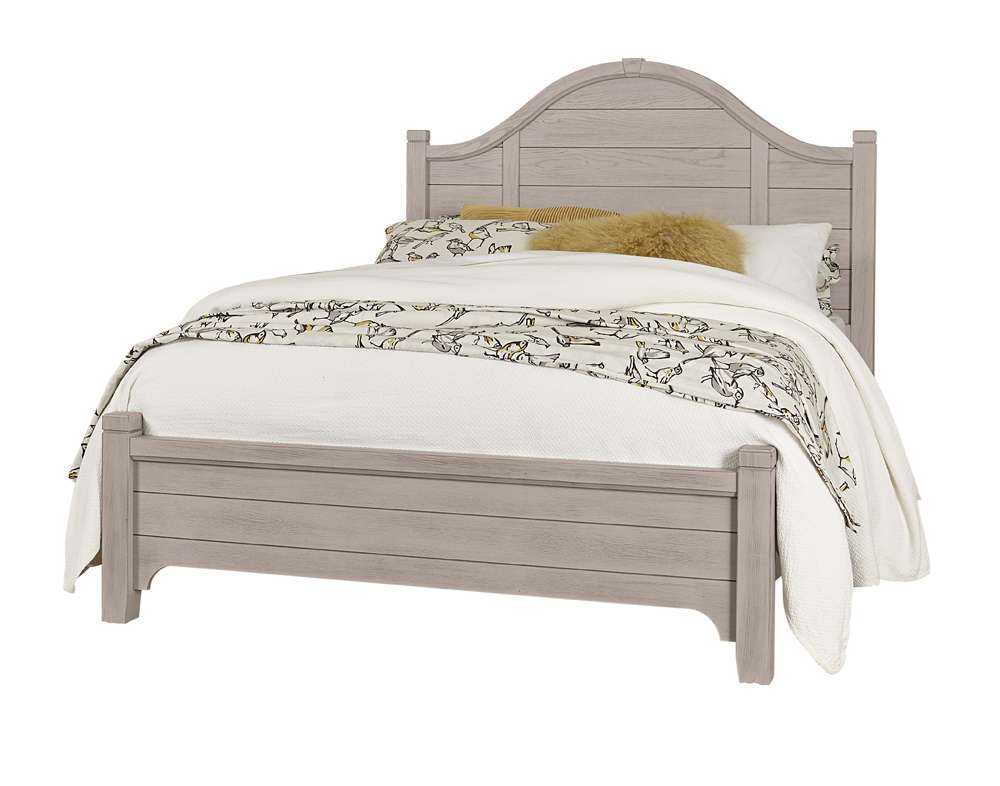 Vaughan Bassett - Bungalow Queen Arched Bed in Dover Grey/Folkstone - 741-558A-855A-922 veiw 1