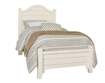 Vaughan Bassett - Bungalow Twin Arched Bed in Lattice White - 744-338-833-900 veiw 1
