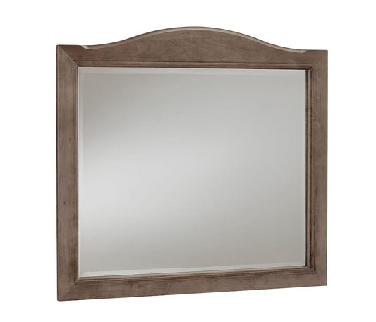 Vaughan Bassett - Cool Farmhouse - Arched Mirror - Grey - 801-446  view 1