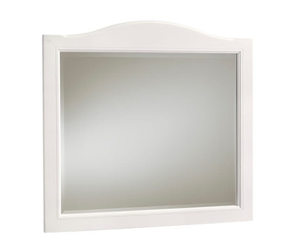 Vaughan Bassett - Cool Farmhouse - Arched Mirror - Soft White - 804-446  view 1