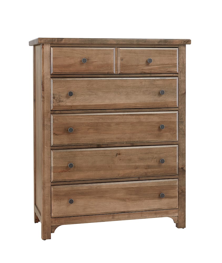 Vaughan Bassett - Cool Farmhouse - Chest - 5 Drwr - Natural - 800-115  view 1