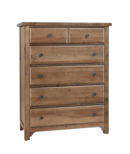 Vaughan Bassett - Cool Farmhouse - Chest - 5 Drwr - Natural - 800-115  view 1