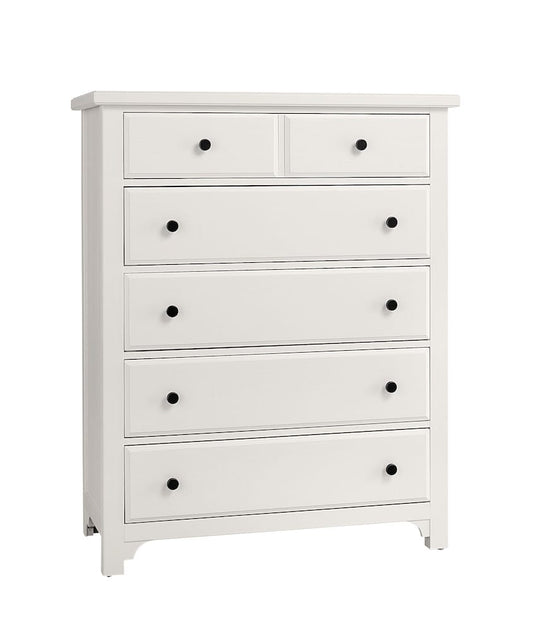 Vaughan Bassett - Cool Farmhouse - Chest - 5 Drwr - Soft White - 804-115  view 1