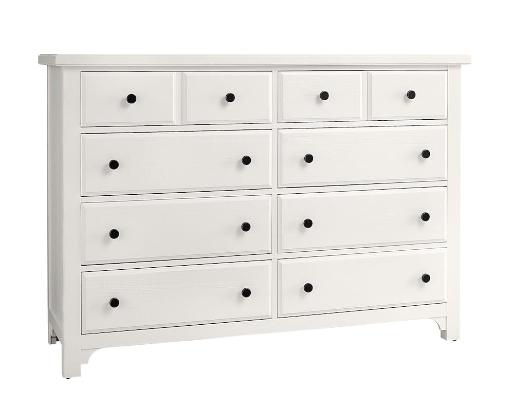 Vaughan Bassett - Cool Farmhouse - Dresser - 8 Drwr - Soft White - 804-002  view 1