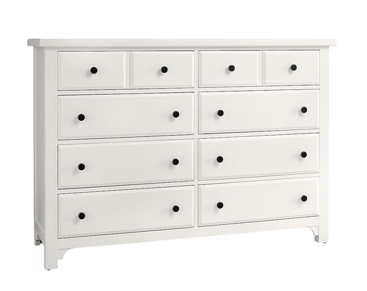 Vaughan Bassett - Cool Farmhouse - Dresser - 8 Drwr - Soft White - 804-002  view 1